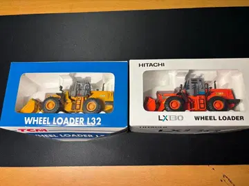 TCM L32 & Hitachi LX130 휠 로더 세트