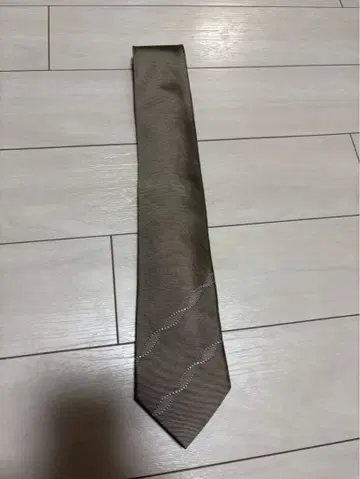 dunhill 브라운 넥타이 스트라이프