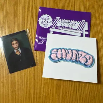 BE:FIRST SHUNTO 굿즈