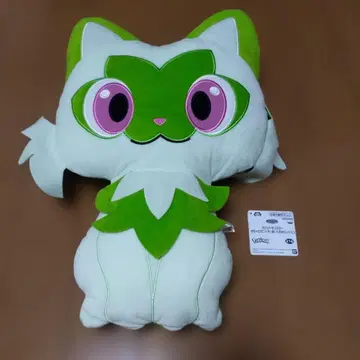 포켓몬스터 메챠데카 냐오하 봉제 인형 쿠션