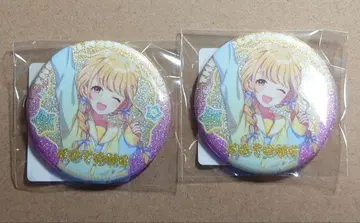 학원 아이돌 마스터 후지타 코토네 DMM 스크래치 E상 글리터 캔뱃지