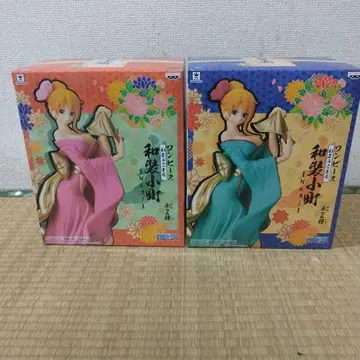 가격 인하! 원피스 일본 의류 피규어 나미 2종 세트 미개봉