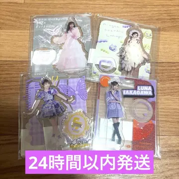 FRUITS ZIPPER 후루파 나카가와 루나 아크릴 스탠드 세트