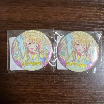 학원 아이돌 마스터 DMM 후지타 코토네 캔뱃지 2개