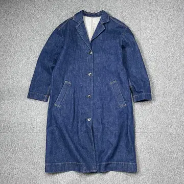 스픽 앤 스팬 데님 데님 코트 인디고