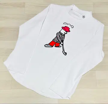 핑 골프 여성용 모크넥 셔츠 의류 L 사이즈 새상품