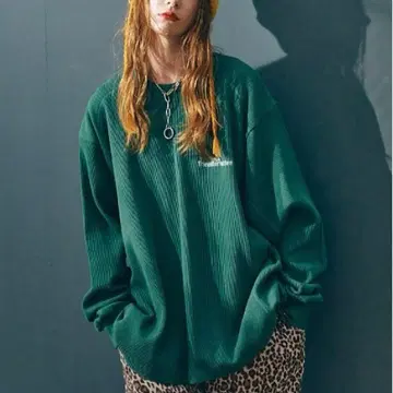 RNA / 스트레치 와플 와이드 풀오버