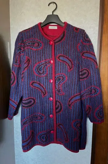 두꺼운 원단 긴 기장 가디건