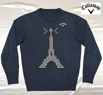 [ Callaway ] 캘러웨이 에펠탑 스웨터 ( L 사이즈 )