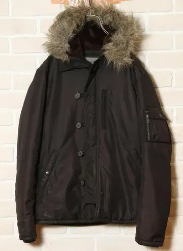 새상품급 저널 스탠다드 남성용 충전솜 후드 코트 M