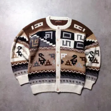 페루산 INCA-TEX 알파카 100% 니트 가디건