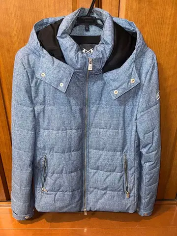 아담스 저글러 다운 자켓 파란색