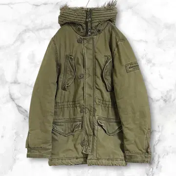 아바크롬비 앤 피치 WILCOX 재킷 카키 M 상당 아우터