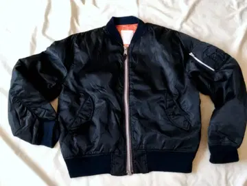 블랙 MA-1 Ideal 지퍼 90's