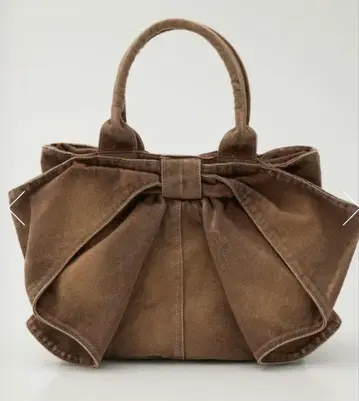 새상품 로데오 크라운 브라운 리본 포함 숄더백