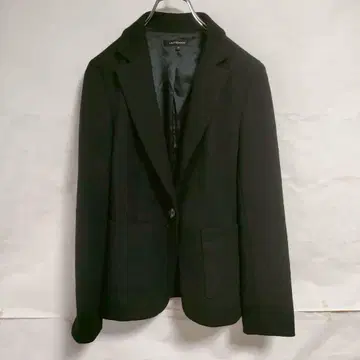 LAUTREAMONT 테일러드 자켓 울 소재 블랙 사이즈 38