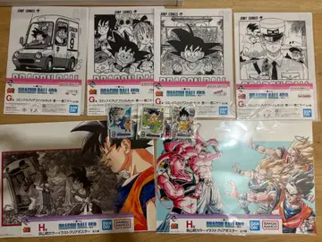 드래곤볼 1번 복권 40주년 클리어 파일 포스터 아클렉토 1권