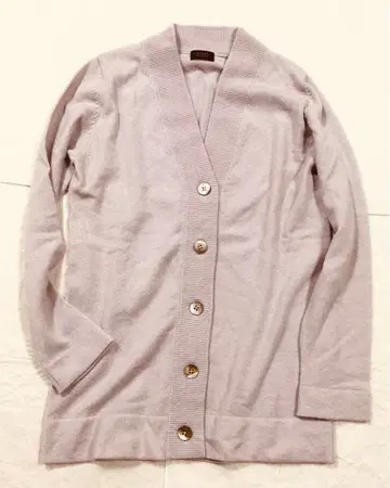 캐시미어 가디건 부드러운 색상