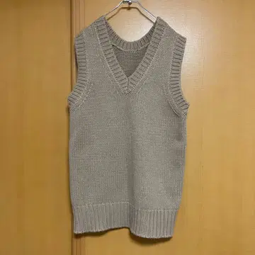 Spick&Span 23AW 로게이지 2WAY 니트 베스트