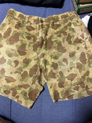 카모 패턴 숏팬츠 L 사이즈 일본제