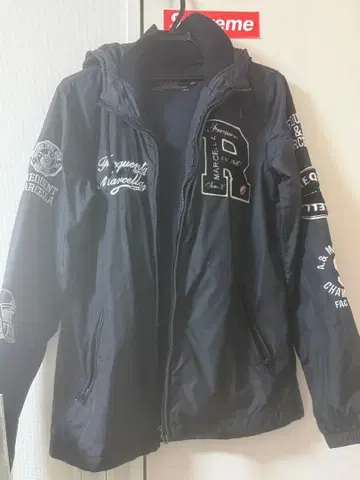 J.HSL-K95 블랙 나일론 자켓 M