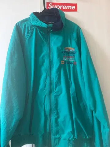 SPORTSMASTER 터콰이즈 나일론 자켓 L