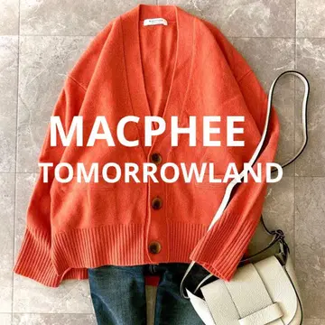 맥피 투모로우랜드 라무 캐시미어 V넥 가디건 MACPHEE