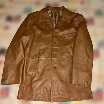 valente 브라운 가죽 자켓 L 사이즈