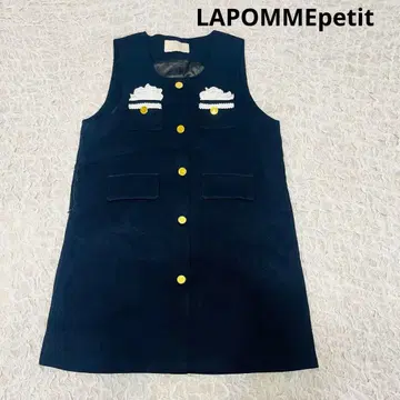 [새상품급] LAPOMMEpetit 트위드 베스트 자켓 2way 원피스
