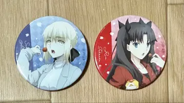 Fate stay night HF 로손 캔뱃지 세이버 알타 토오사카 린