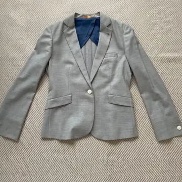 ORIHICA 그레이 비즈니스 정장 상하의 싱글 브레스