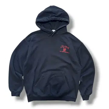 My Place 후드티 GILDAN 구제 의류 블랙