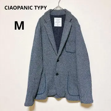 CIAOPANIC TYPY 니트 자켓 테일러드 M 네이비 계열 남성용