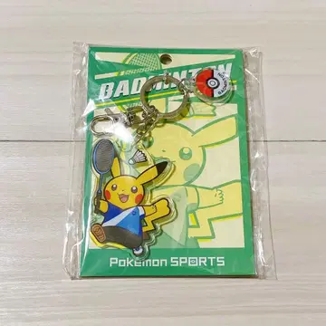포켓몬 포켓몬 센터 아크릴 키링 배드민턴 피카츄