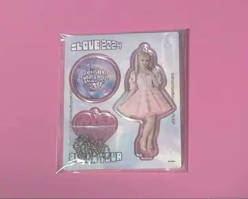 =LOVE 이코라브 사이토 쥬아라 아크릴 스탠드 핑키 6주년