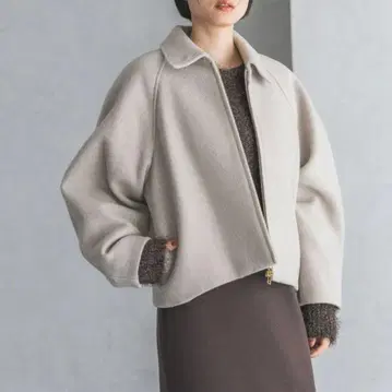 아파트바이 슈퍼100 숏 자켓 코트 a part by