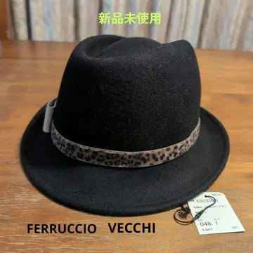 [ 미사용 새상품 ] FERRUCCIO VECVHI 중절 햇