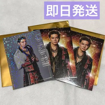 EXILE SHOKICHI 포토 카드 시크릿 2종 (3매) 세트