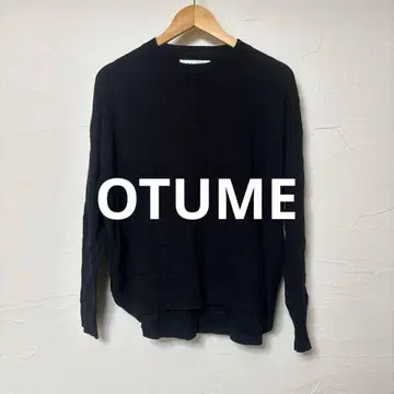 새상품급 OTUME 긴팔 니트 스웨터/블랙