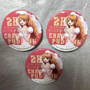 ONE PIECE 애니메이션 20주년 캔뱃지 토루파카 샬롯 푸딩