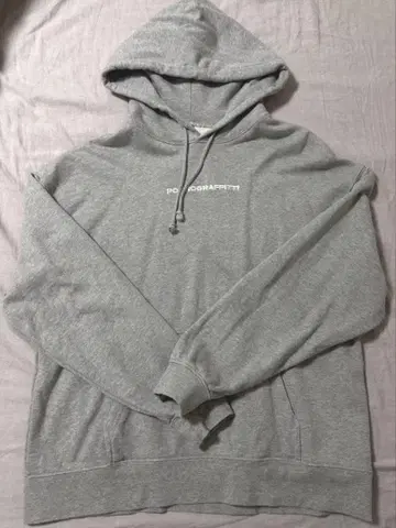 포르노그라피티 CYBER 로맨스포르노 풀오버 후드티 M