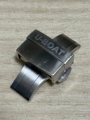[ 중고품 ] U-BOAT 스테인리스 버클