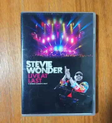 스티비 원더 LIVE AT LAST DVD 일본어 자막