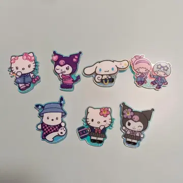 산리오 아크릴 브로치 vol.2 7개