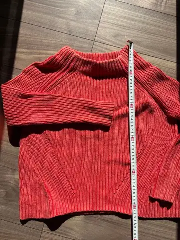 DEMYLEE 데 코튼 니트 보틀넥 론 헤르만 오렌지