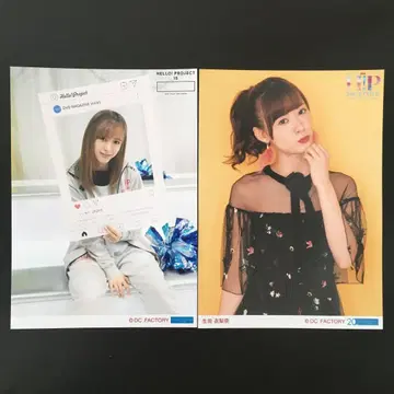 2154 모닝구무스메. 이쿠타 에리나 브로마이드 2장 세트