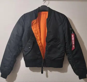 ALPHA MA-1 블랙 [할인]