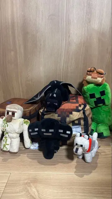 Minecraft 봉제 인형 세트