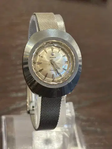 RADO 스테인리스 메쉬 밴드 DIASTAR 손목시계