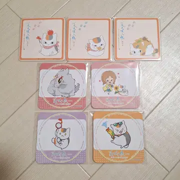 나츠메 우인장 카페 냥코센세 코스터 묶음 판매